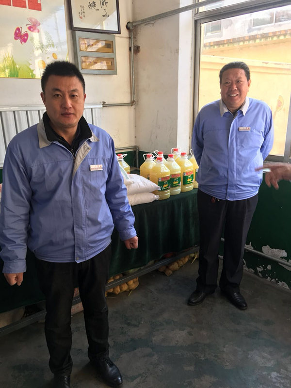 春節(jié)送溫暖，綠田源獻愛心